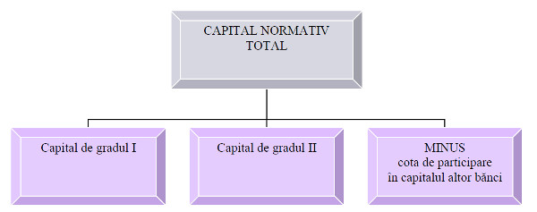 Componenţa Capitalul Normativ Total al bănci